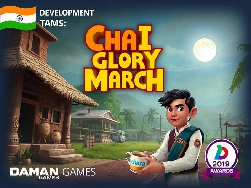 Chai Glory March Development Team - Daman Games Studio in Bangalore